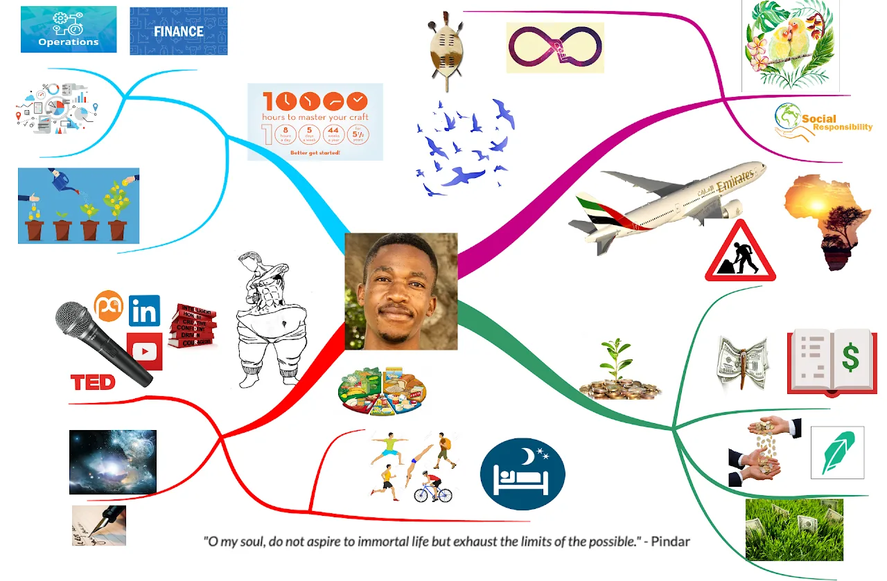 Life pillars diagram