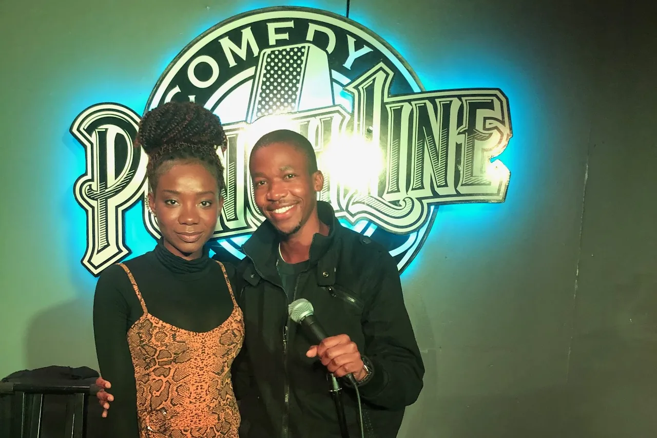 Spoken word performance at Punchline Comedy Club, Detroit 2019